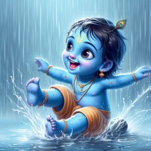 Magical Little Krishna Images