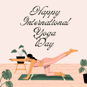 Green Illustrative Yoga Day Instagram Post 12