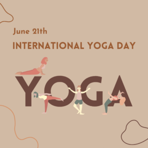 Green Illustrative Yoga Day Instagram Post 2