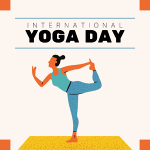 Green Illustrative Yoga Day Instagram Post 24