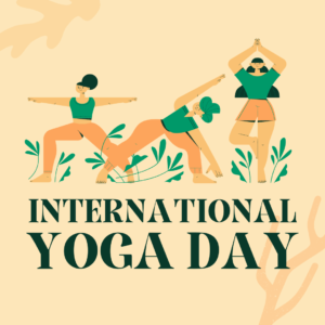 Green Illustrative Yoga Day Instagram Post 29