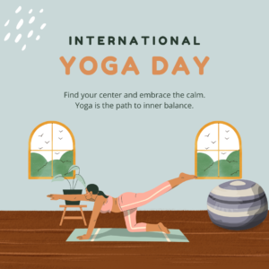 Green Illustrative Yoga Day Instagram Post 40