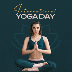 Green Illustrative Yoga Day Instagram Post 41