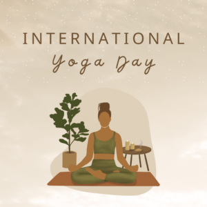 Green Illustrative Yoga Day Instagram Post 43