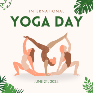 Green Illustrative Yoga Day Instagram Post 5